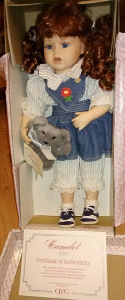 QVC Limited Edition Camelot Amy Doll