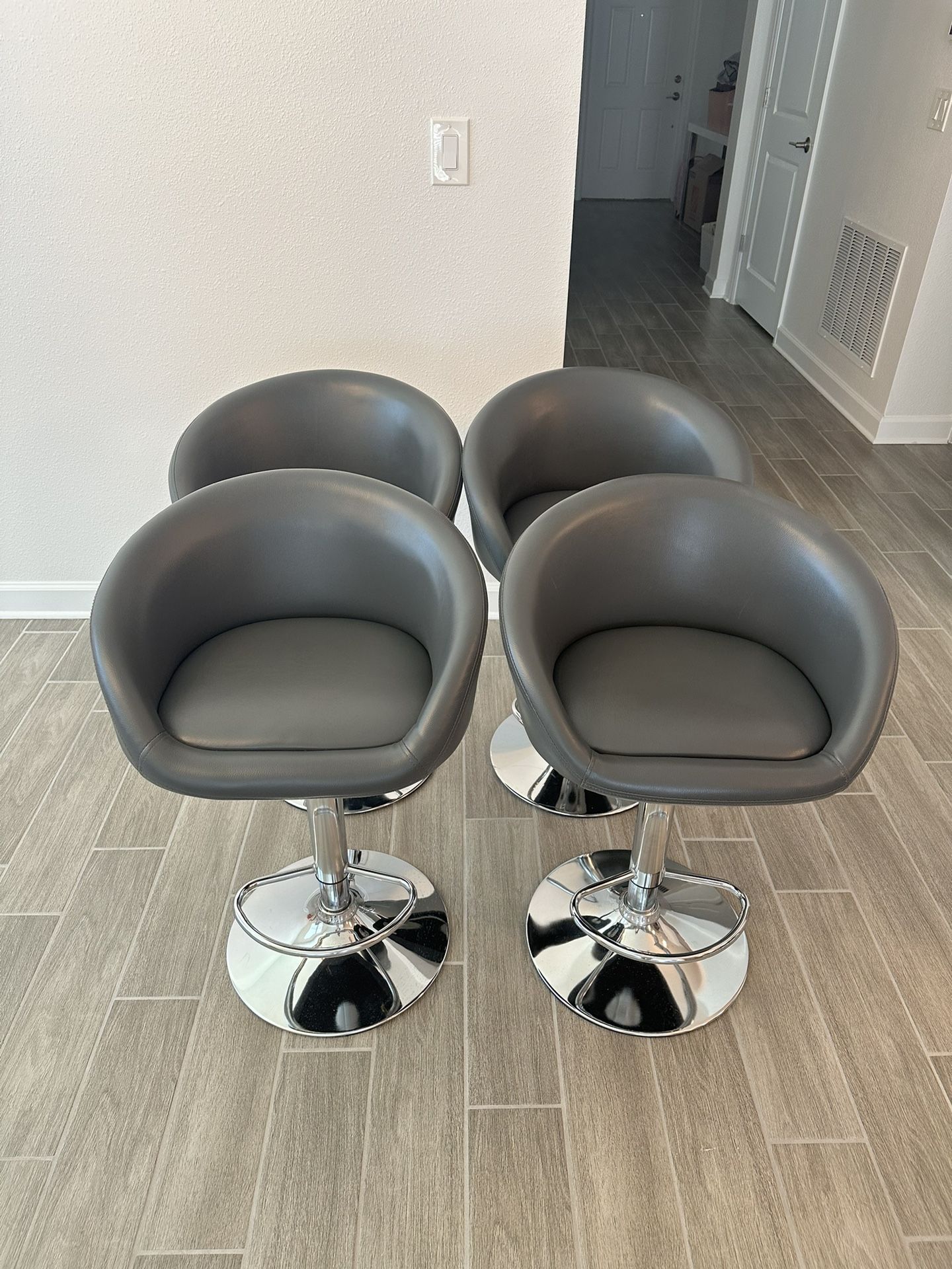 Grey Counter Stools