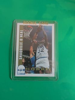 Shaquille O'Neal rookie card