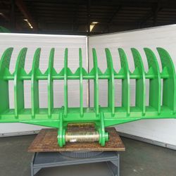Excavator Hitachi ZX 330 Land Clearance Rake 118.5” inches Width.