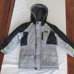 New Boys 5/6T Winter Snow Jacket, London Fog