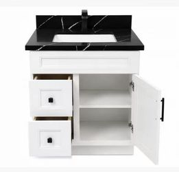 36-inch solid wood  vanity cabinet