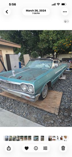 1964 Super Sport Chevrolet Impala Convertible
