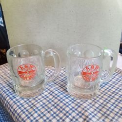 Pair Of Vintage A & W  Root Beer Muga