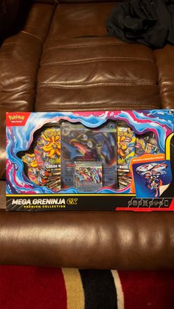 Pokémon Mega Greninja ex Premium Collection Box