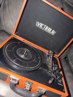 Victrola Portable Suitcase record player