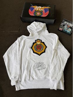 autographed Jeff Hamilton hoodie XL