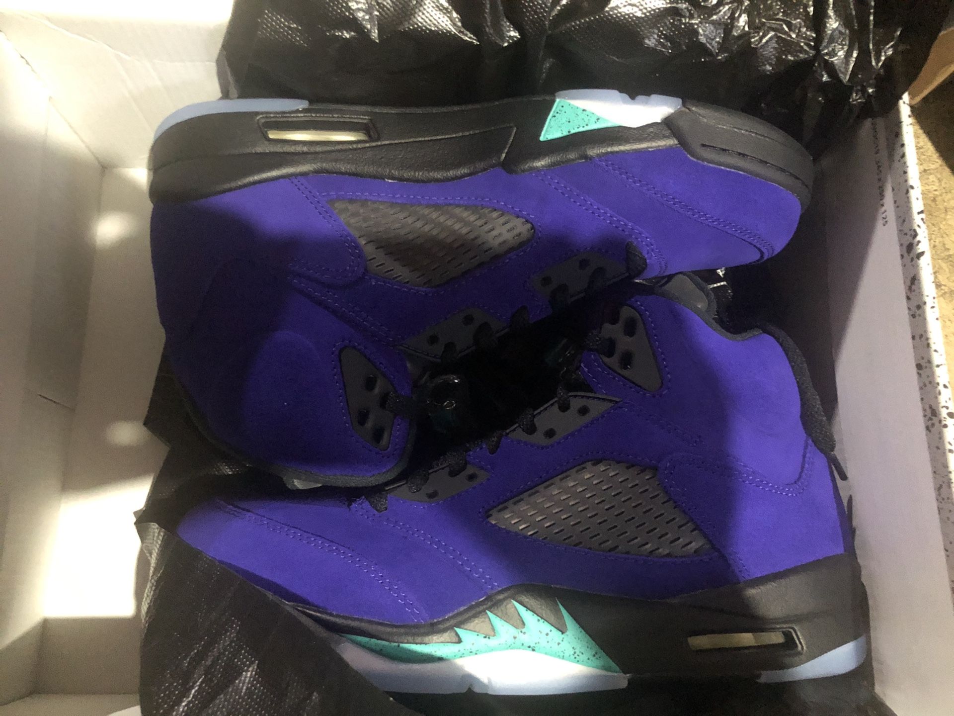 Jordan 5 grapes alternate purple retro sz 8 10 12