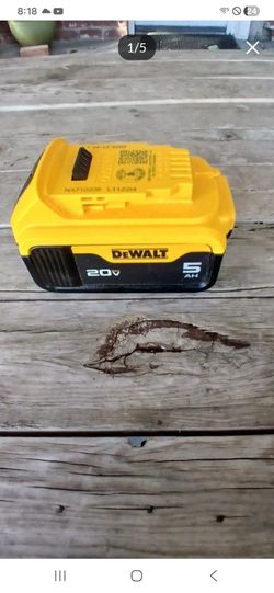 Dewalt 20v 5.0ah battery