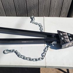 Curt Universal Tow Bar with 2" Coupler, 5,000 lbs, Adjusts 26" to 40"