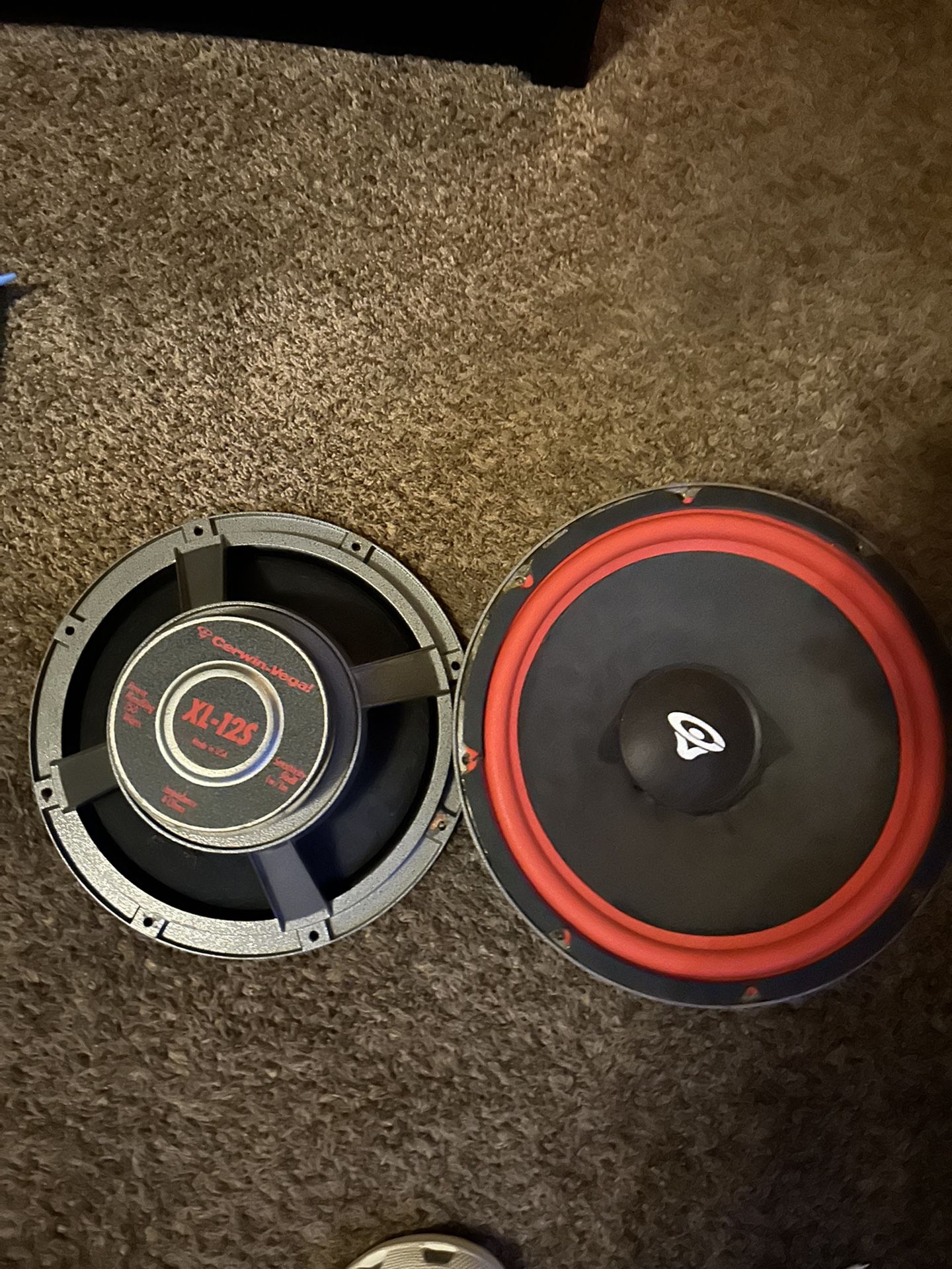 Cerwin Vega 12 inch speakers vintage you could use them in the house or in the car