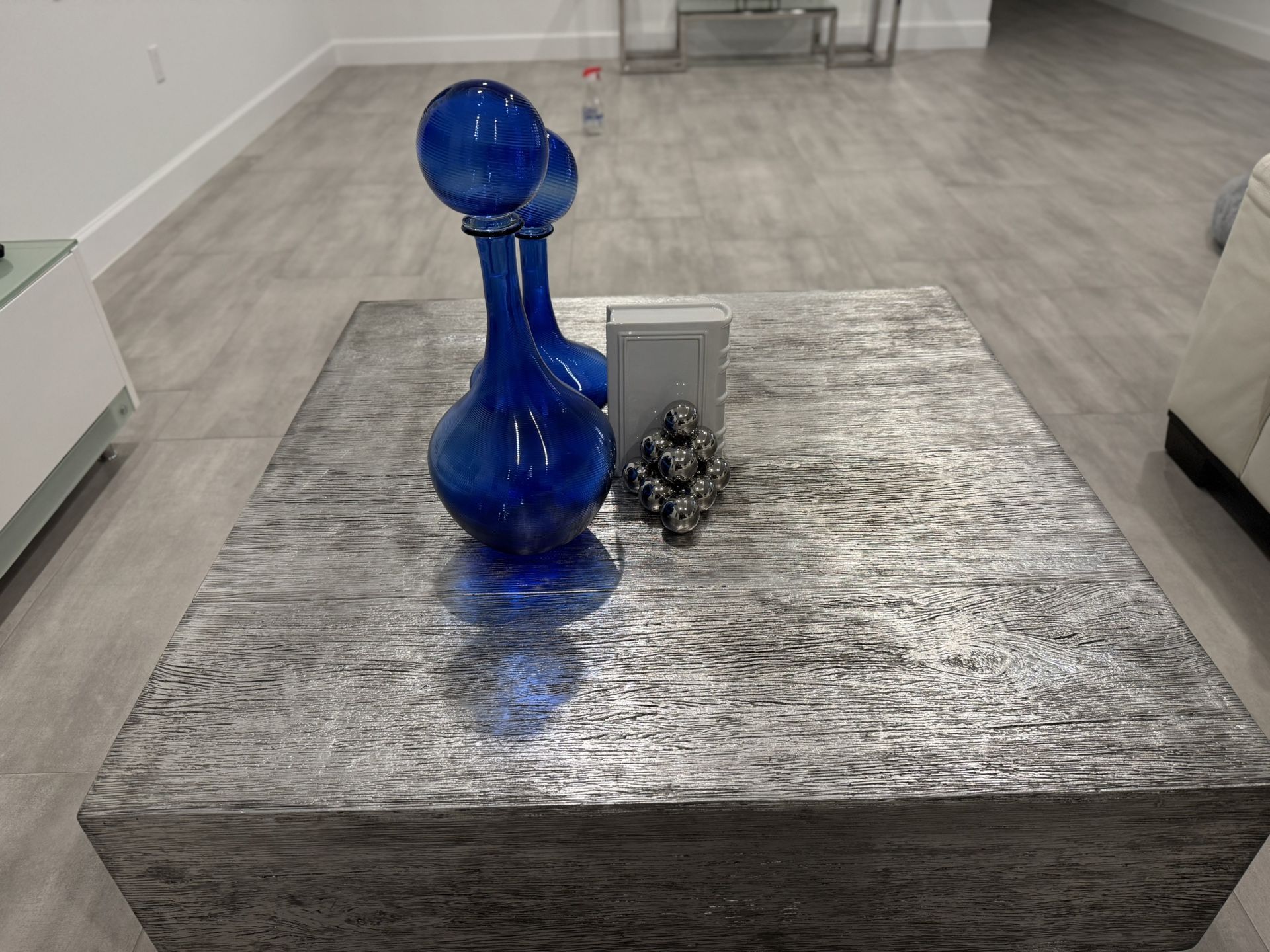 Z Gallerie Timber Coffee Table