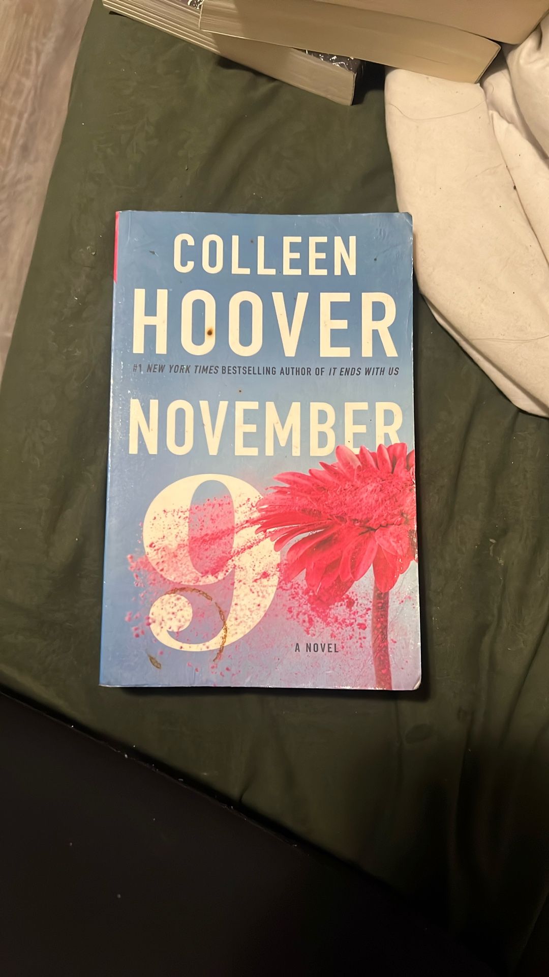 November 9th By Colleen Hoover