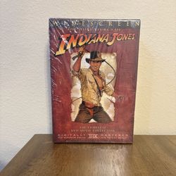 Indiana Jones Adventures 4 DVD Set (Lost Ark/The Temple of Doom/Last Crusaders/Bonus) Paramount Pictures