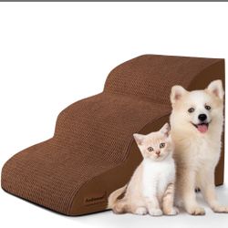 3-Step Dog Ramp And Stairs For Sofa And Chair  Pet Steps For Small Dog