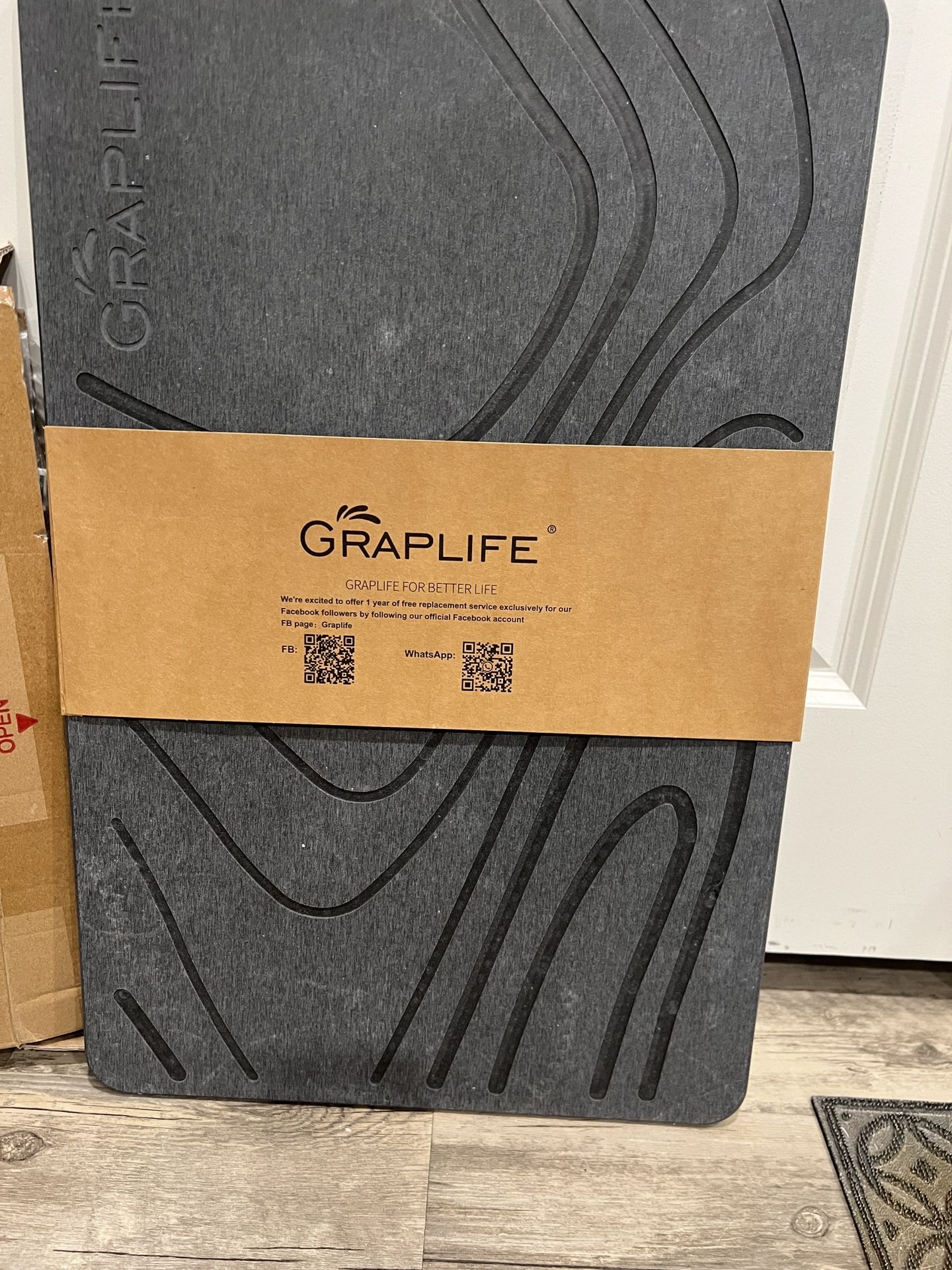 GRAPLIFE STONE BATH MAT