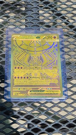 Pokemon Mega Zygarde ex gold