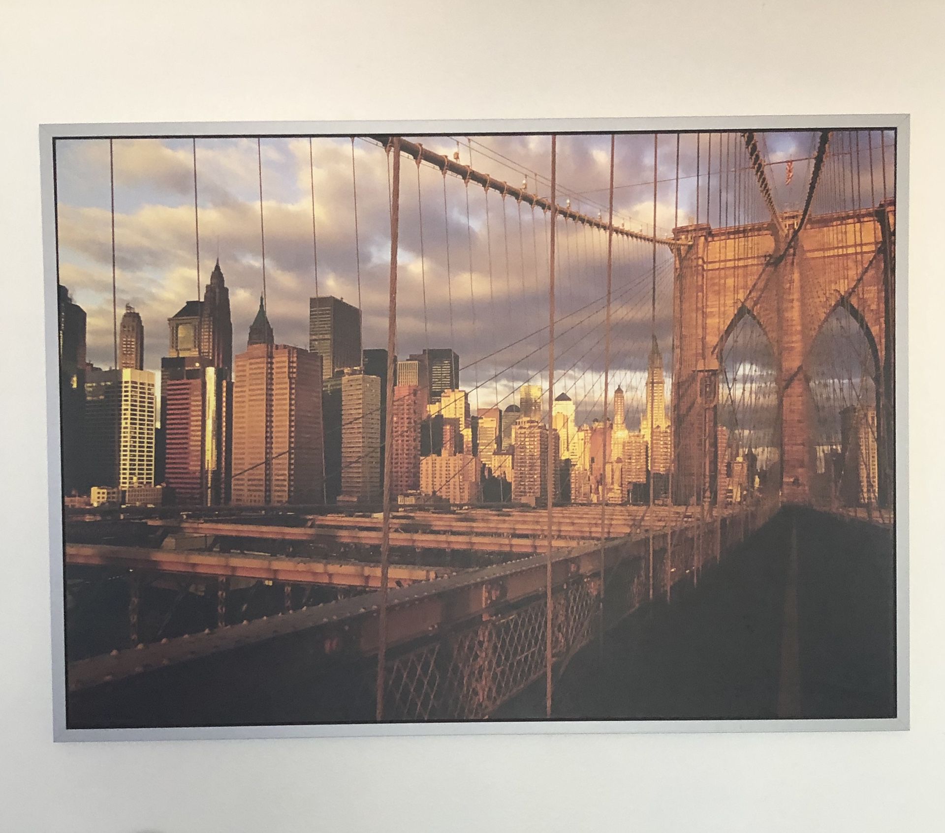 Picture- NY skyline and bridge