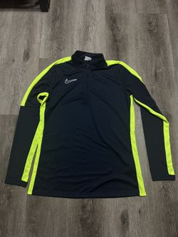 Nike Dri-FIT Academy Women's Football Drill Top Blue / Neon Size Medium