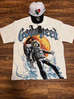 Good Speed T-Shirt Men’s Size L White Graphic Tee – Limited Edition Streetwear