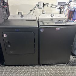 New Maytag Washer And Electric Dryer
