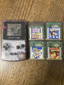 Super Mario Bros 5 Game Boy Color Nintendo GBC Donkey Kong Console Harry girl do