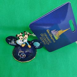 Walt Disney World 50th Anniversary Light Up Ornament 