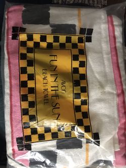 Avon beach blanket