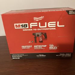 Milwaukee M18 FUEL Brushless Cordless 1 in. SDS-Plus Rotary Hammer (Tool-Only)