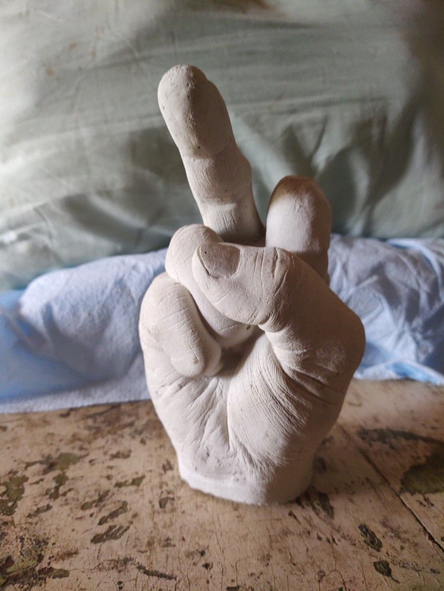Middle Finger Statue