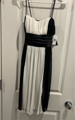 City Triangle  Women Black& White Formal Dress – Size Small – NEW with Tags