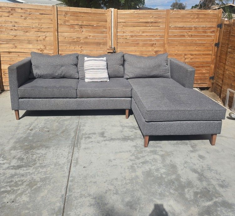 Gray Sectional Couch DELIVERY AVAILABLE 🚚 