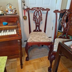 2 Chippendale Type Chairs Offers Considered