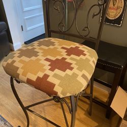 Wrought Iron Stool