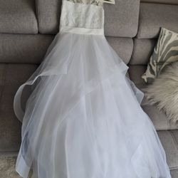 First Communion Wedding Flower Girl Dress
