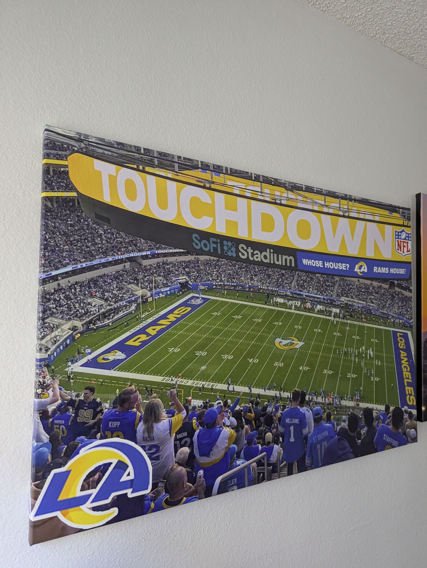 SoFi Stadium Wall Art ( Rams Game)