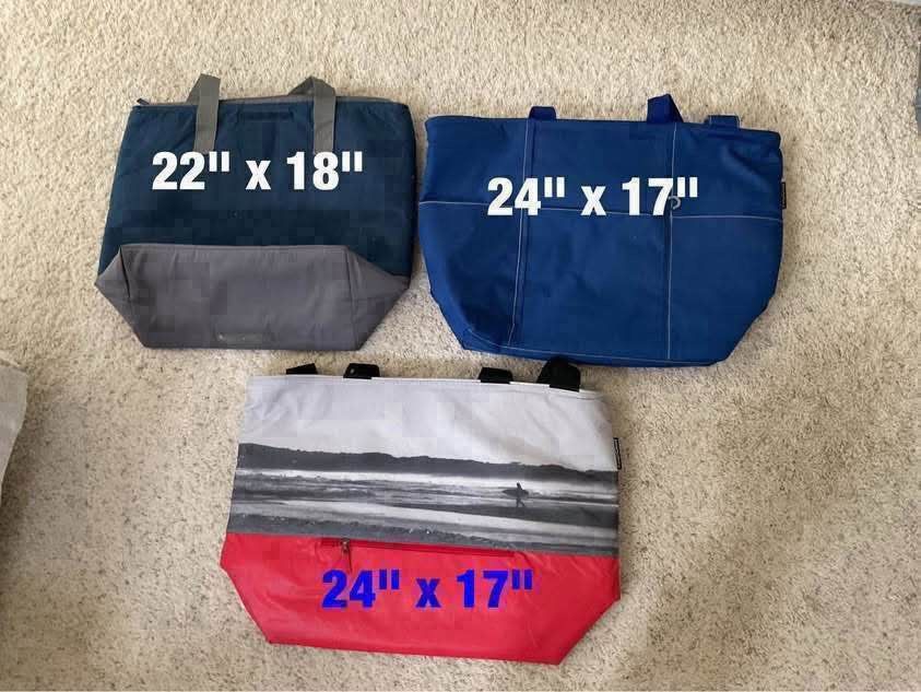 Insulated grocery bag - $8 each