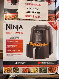Ninja Air Fryer 4QT Capacity Brand New In Box Only $39.99