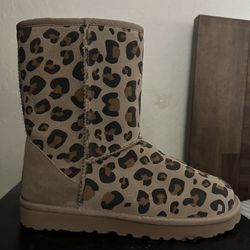 Leopard UGG Boots Size 9