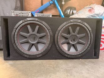 Kicker  48DCVR122
CompVR Series 12"  and Subwoofers
