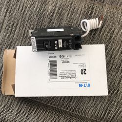 Eaton single pole 20 amp GFCI both Dawnbreaker