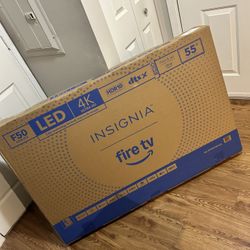 BRAND NEW 55” INSIGNIA TV