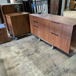 Office Furnishings... File Cabinet 2 3 5 6 Drawer Credenza Table Cabinet Closet