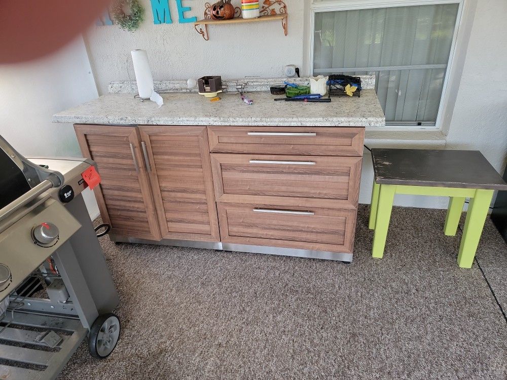 Steel Cabinet, Outdoor Kitchen