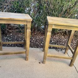 Wood Stools 