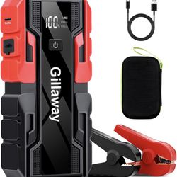 3000A Car Jump Starter Also Power Bank Long Lasting Battery Handy To Charge Your Portable Phone Laptop 7L Diesel 9L Gas