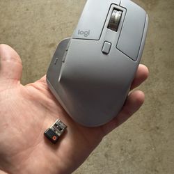 Logitech MX Master 3S Wireless Mouse Space Gray, Bluetooth