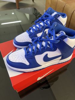 Nike Dunk High Game Royal Size 8.5 Deadstock With Box