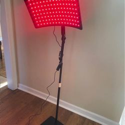  Red Light Therapy for Face and Body, Red Infrared Light Therapy Lamp with Stand Led 660nm Red Light-Therapy& 850nm Infrared Light Device for Body  Ne