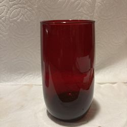Vintage Anchor Hocking Royal Red Glass